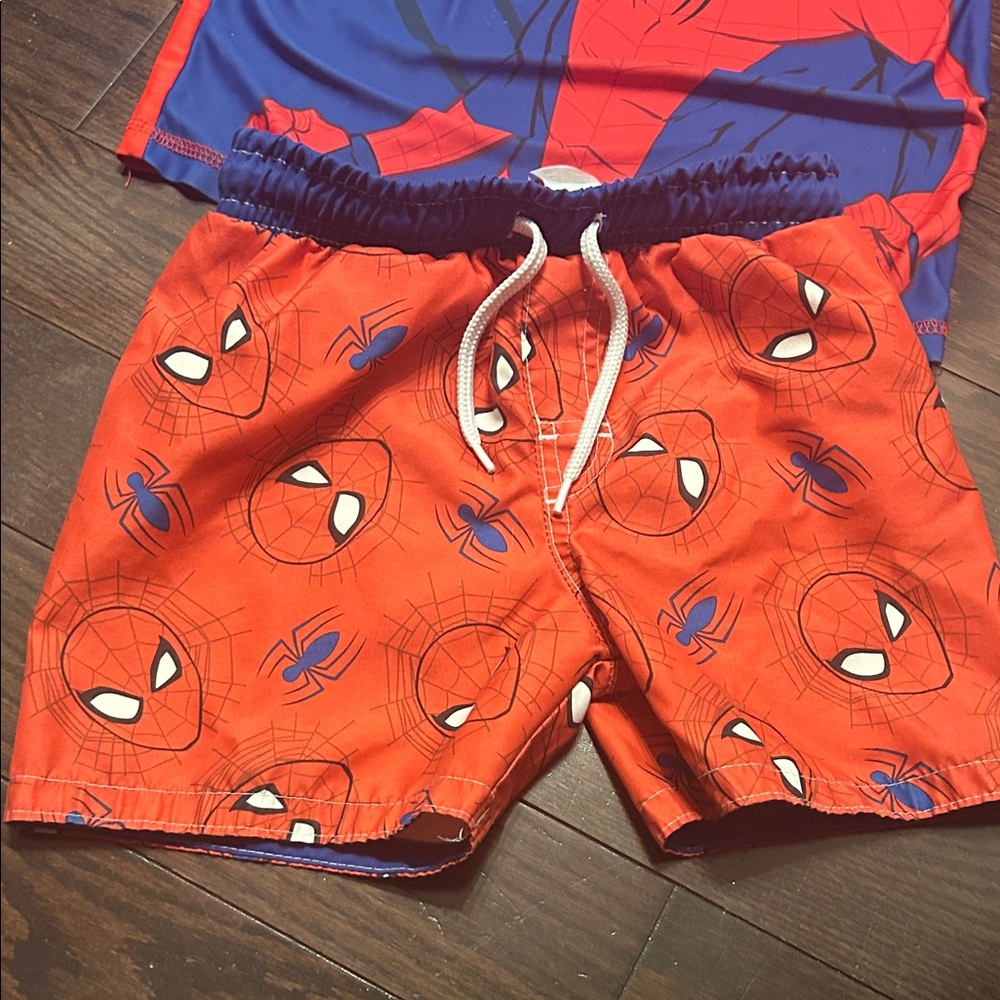 Spider-Man Rash Guard and Swim Shorts Set - Picture 3 of 7